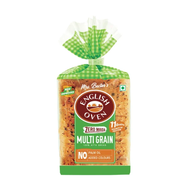 English Oven Zero Maida Multigrain Bread – Wholesome, Nutritious & Delicious - 400G